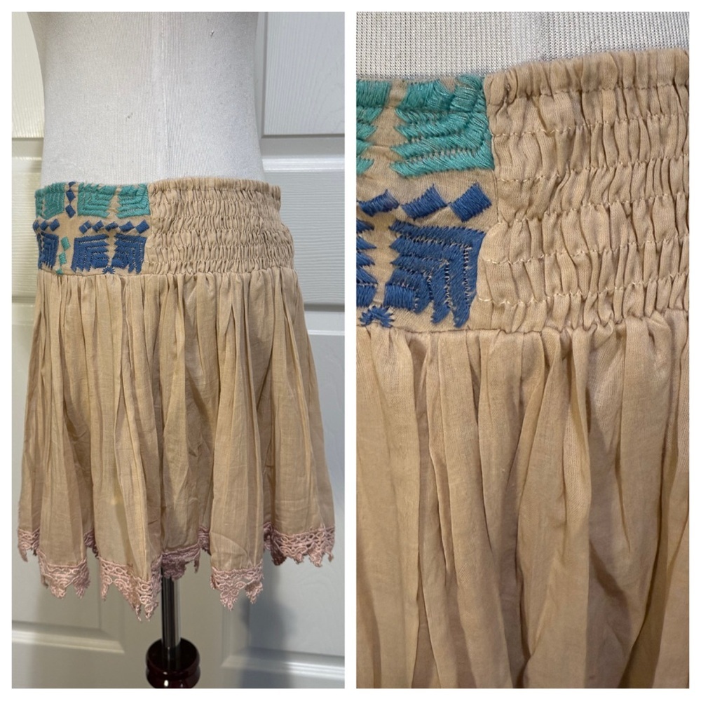 NWT! Raga boho mini skirt - Picture 2 of 6